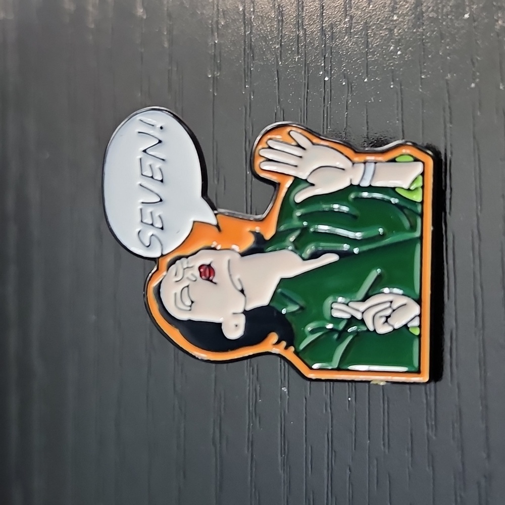 FRIENDS "Monica's Seven Erogenous Zones" Enamel Pin